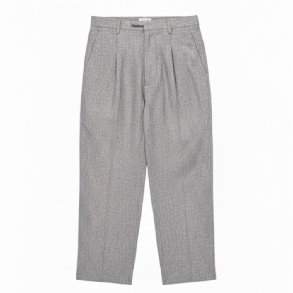 NWT! Banks Journal Blue/White “Saint” Linen Cotton Slight Cropped Pants Size 36 - Picture 4 of 13
